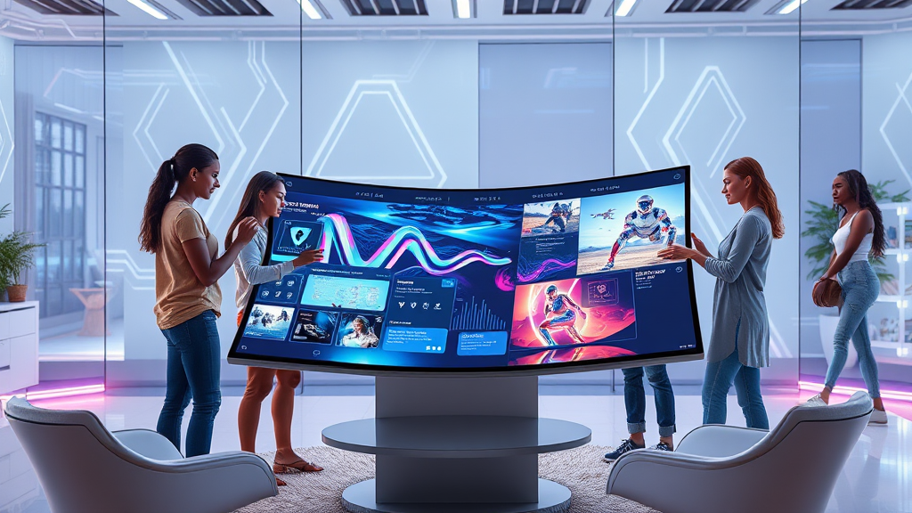 'Bendable Screen' which is a sub-description of the title 'Discover the New Galaxy Z Fold6'