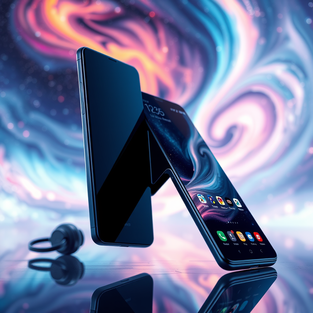'Galaxy Z F6' which is a sub-description of the title 'Top 10 Foldable Smartphones for 2023'