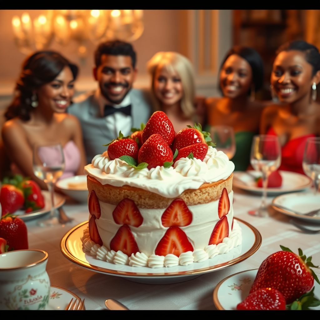 Indulge in the Enchantment of Strawberry Cake Delight<br><br>Unleash a Sweet Sensation Tastes That Harmonize Delight and Decadence
