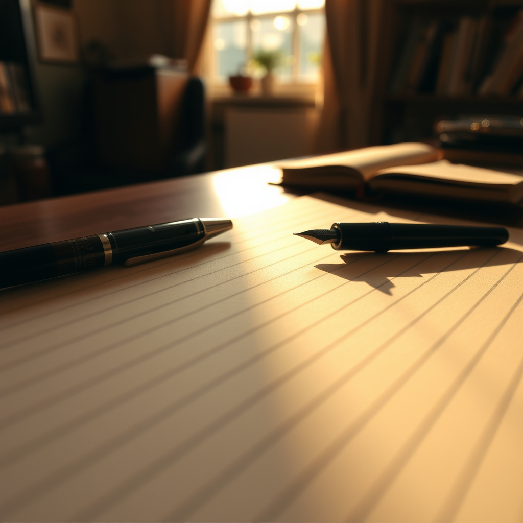 Hero-Headline-Part1. Write with precision! Elevate your handwriting with our Ruled Notebook!