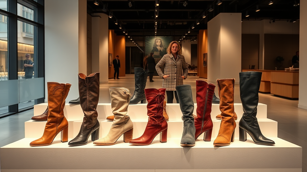 Ladies' Footwear: Stylish Boot Options