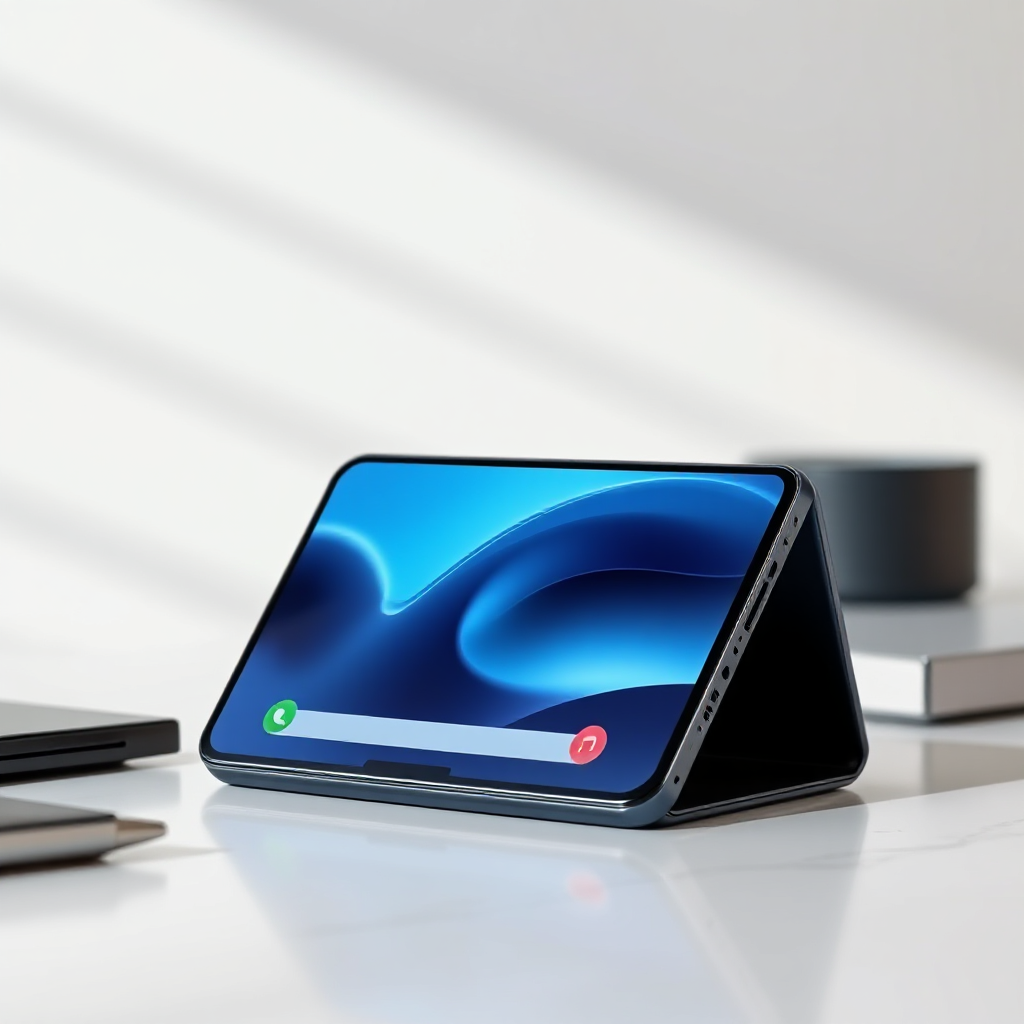 'Surface Duo 2 by MS' which is a sub-description of the title 'Top 10 Foldable Smartphones for 2023'