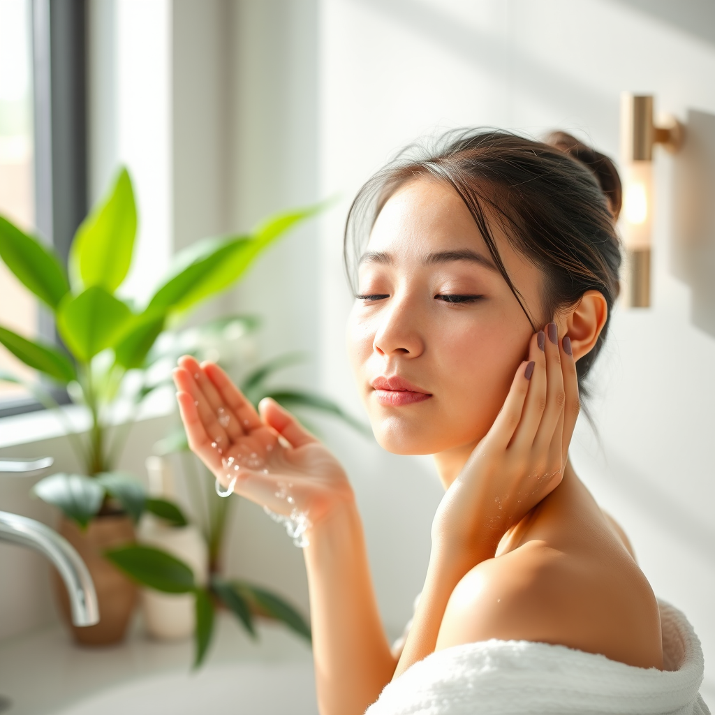 'Achieve clearer skin with each wash that removes dirt and impurities effectively.' which is a sub-description of the title 'Revitalize Your Skin with Our Face Wash Cream'