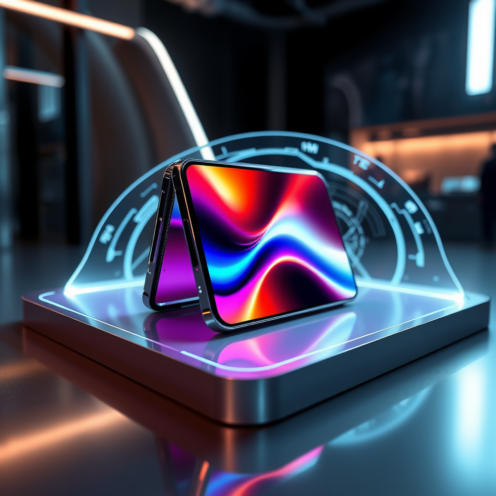 'Galaxy Z Fold5 by Samsung' which is a sub-description of the title 'Top 10 Foldable Smartphones for 2023'