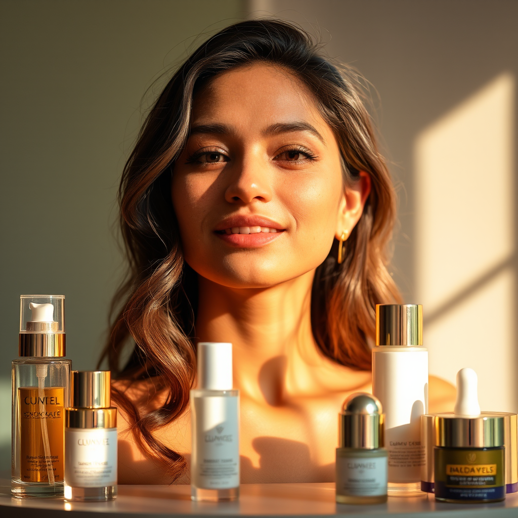 'Unlock Your Glow with Nykaa Skin Secrets!' which is a sub-description of the title 'Unlock Your Glow with Nykaa Skin Secrets!'