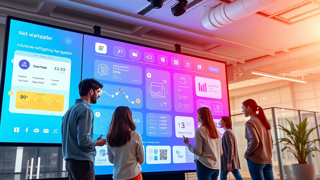 Intuitive User Interface for Easy Navigation and Use