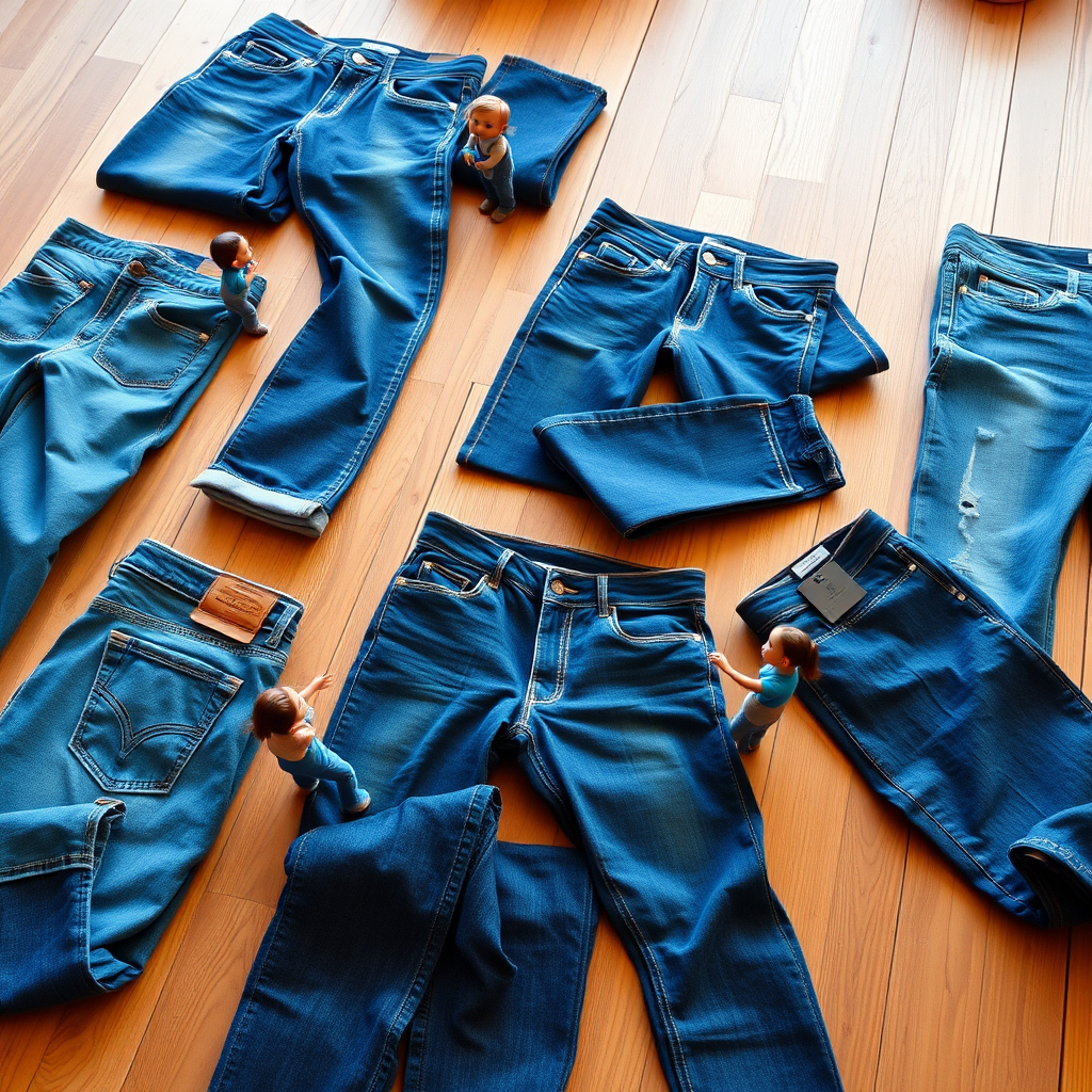 'Navy Jeans Inc' which is a sub-description of the title 'Top 10 Blue Jeans for 2023'