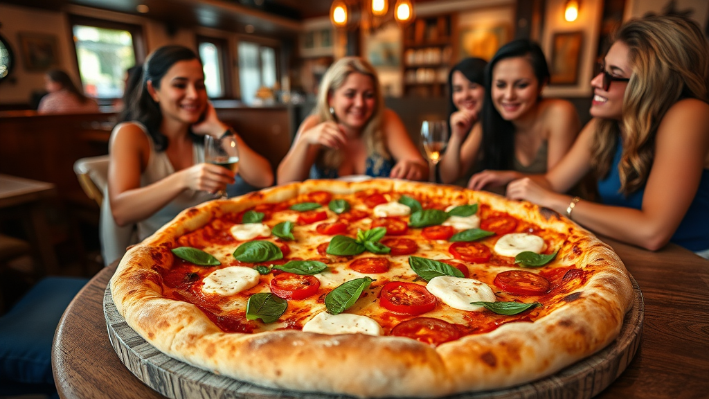 Experience the Authentic Taste Delicious Neapolitan Sourdough Pizza delights all pizza lovers.