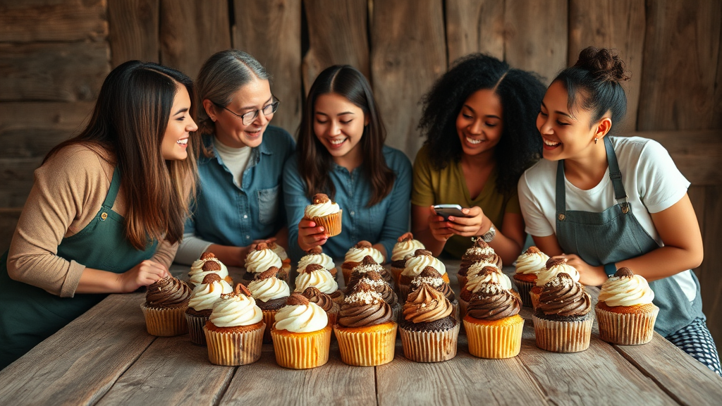 'Product Disclaimer: 'Cup Cakes' are a freshly baked indulgence crafted with care. While we strive to maintain the highest quality standards, please be aware that ingredients may vary. Our cupcakes contain allergens such as eggs, dairy, and gluten. Please consult the ingredient list before consumption, especially if you have food sensitivities or allergies. The delightful appearance and aroma of our cupcakes may cause feelings of craving or desire. Enjoy responsibly and in moderation. Cup Cakes are intended for enjoyment and should be kept out of reach of small children to prevent choking hazards. Individual experiences may vary.' which is a sub-description of the title 'Discover the Delight of Cupcakes'