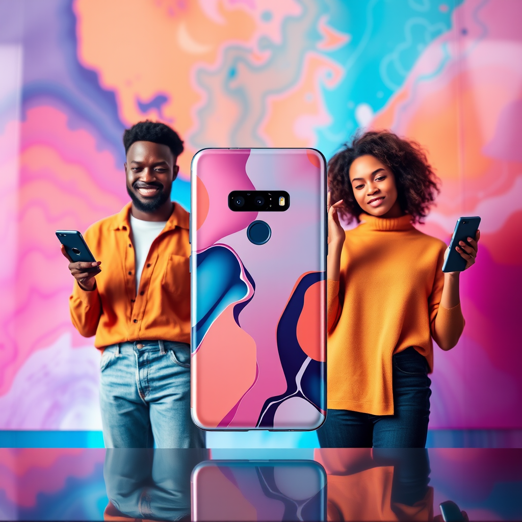 'Ideal Match' which is a sub-description of the title 'Discover the Ultimate Phone Backcover'