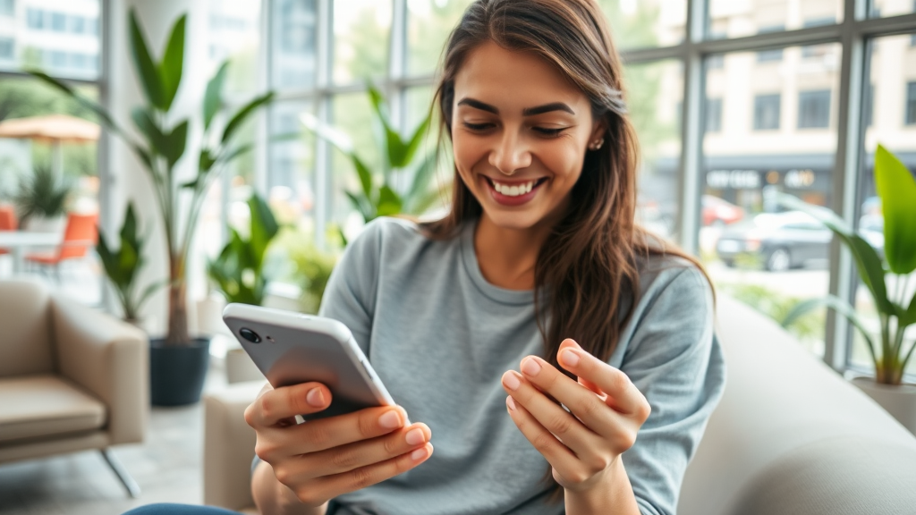 'Easy Accessibility' which is a sub-description of the title 'Discover the Ultimate Phone Backcover'