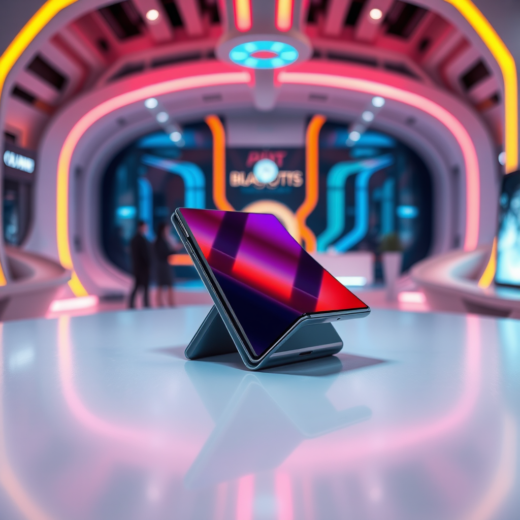 'Z Flip 6 Galaxy' which is a sub-description of the title 'Top 10 Foldable Smartphones for 2023'